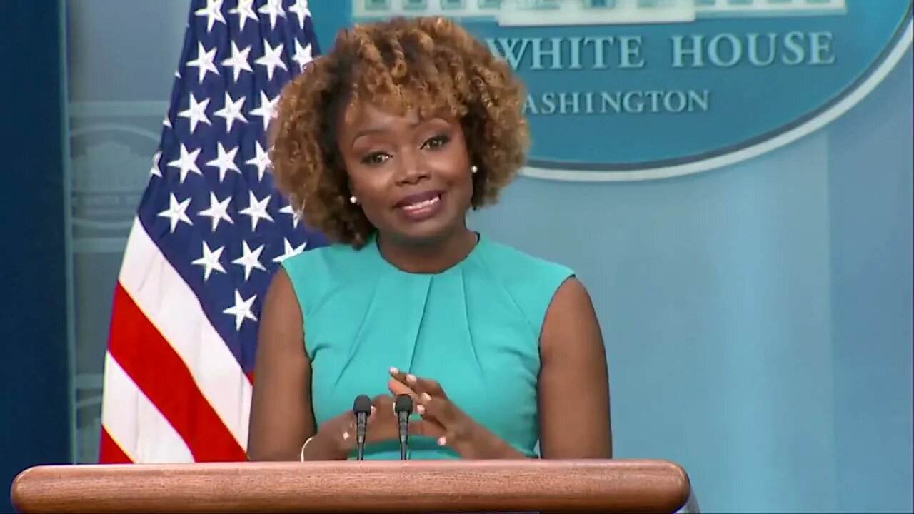 Karine Jean Pierre Denies UAW Strike Has Anything To Do With Biden Admin Electric Vehicle Obsession
