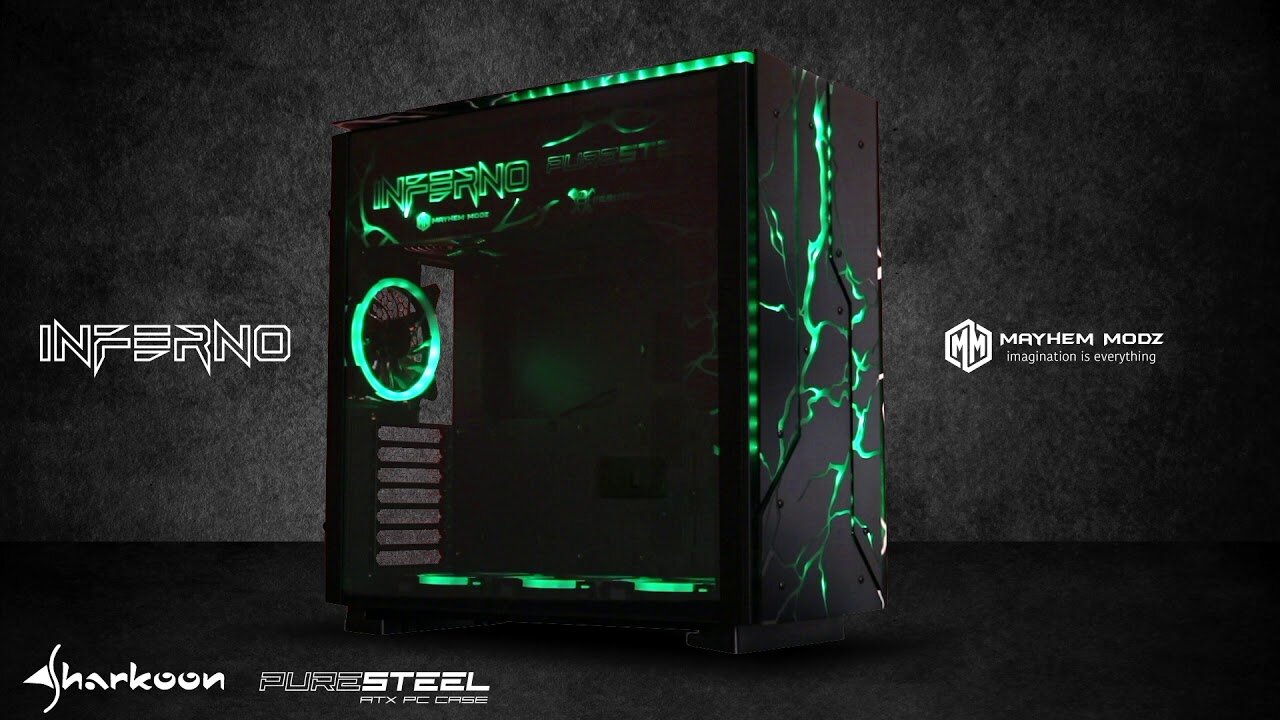 inferno casemod by Mayhem Modz