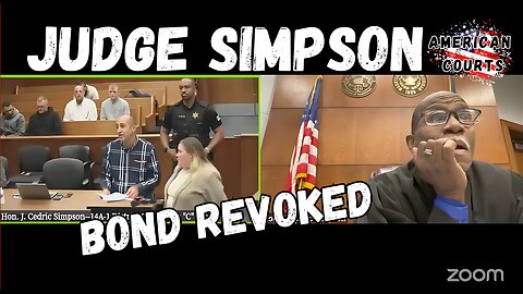 Judge Simpson Doesn't Buy His Story