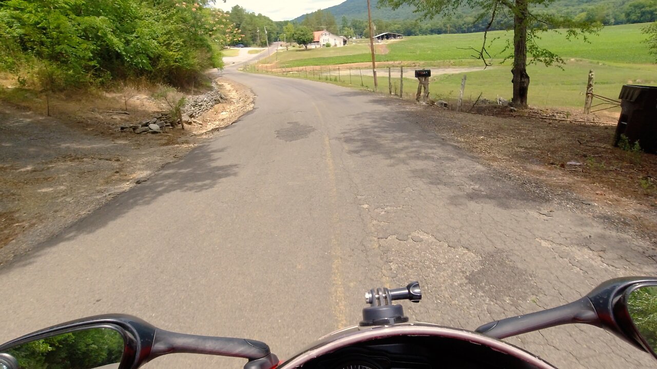 MOTORCYCLE RIDE IN BACKROADS ALABAMA