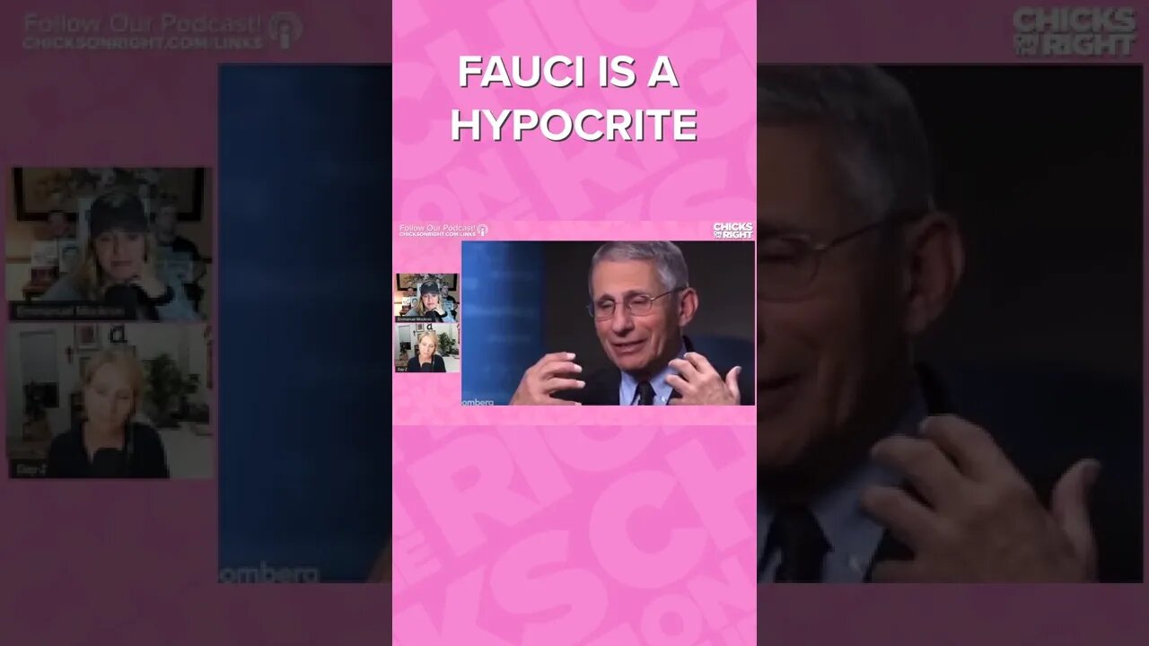 Fauci is so scummy