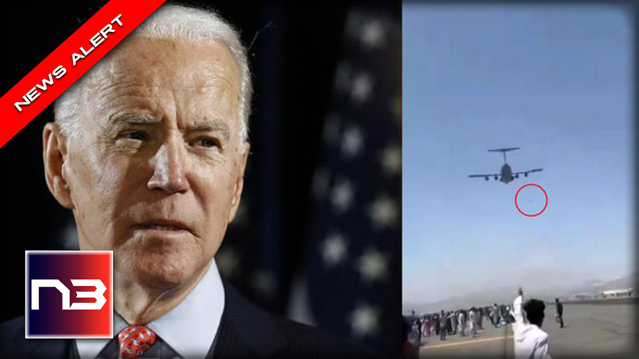 Biden’s Reaction to Afghans Falling from Planes is EXACTLY Why He's Unfit to Lead