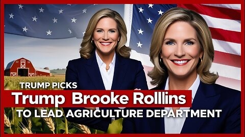 President-elect Donald J. Trump picked Brooke Rollins to head the Agriculture Department.