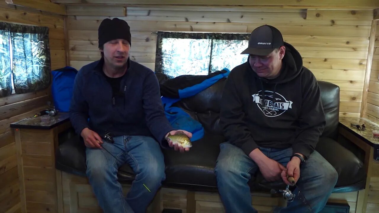 Ice Perch on Big Stone Lake