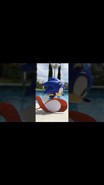 Sonic The Hedgehog Stop Motion Zone 1-1 #shorts #sonicthehedgehog #stopmotion #viral #viralvideo