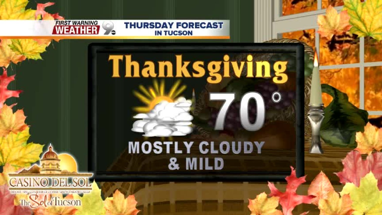 FORECAST: Moisture stays north for Thanksgiving