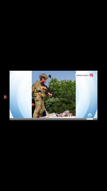 The shooter just walking around