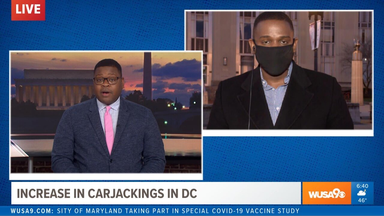 CBS WUSA 9 black reporters Michael Quander, Allison Seymour & Larry Miller play dumb