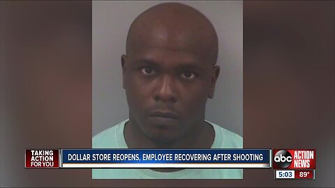 Armed robbery suspect in custody, accused of shooting St. Pete Family Dollar employee