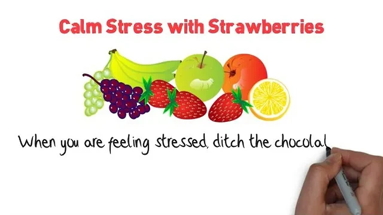 Calm Stress with Strawberries