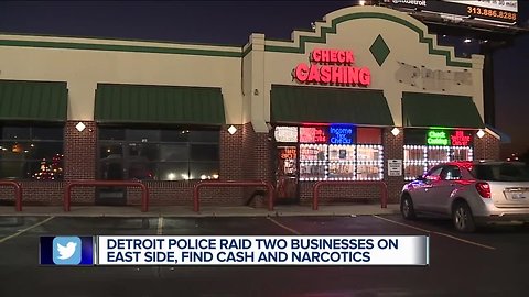 Half a million in drug money seized after Detroit police raid businesses on city's east side