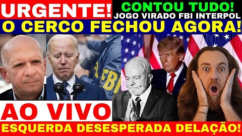 COMPLICOU PARA O BARBA HUGO CARVAJAL CONTA MAIS FBI INTERMOL DESESPERO TOMA CONTA DA ESQUERDA ACABOU