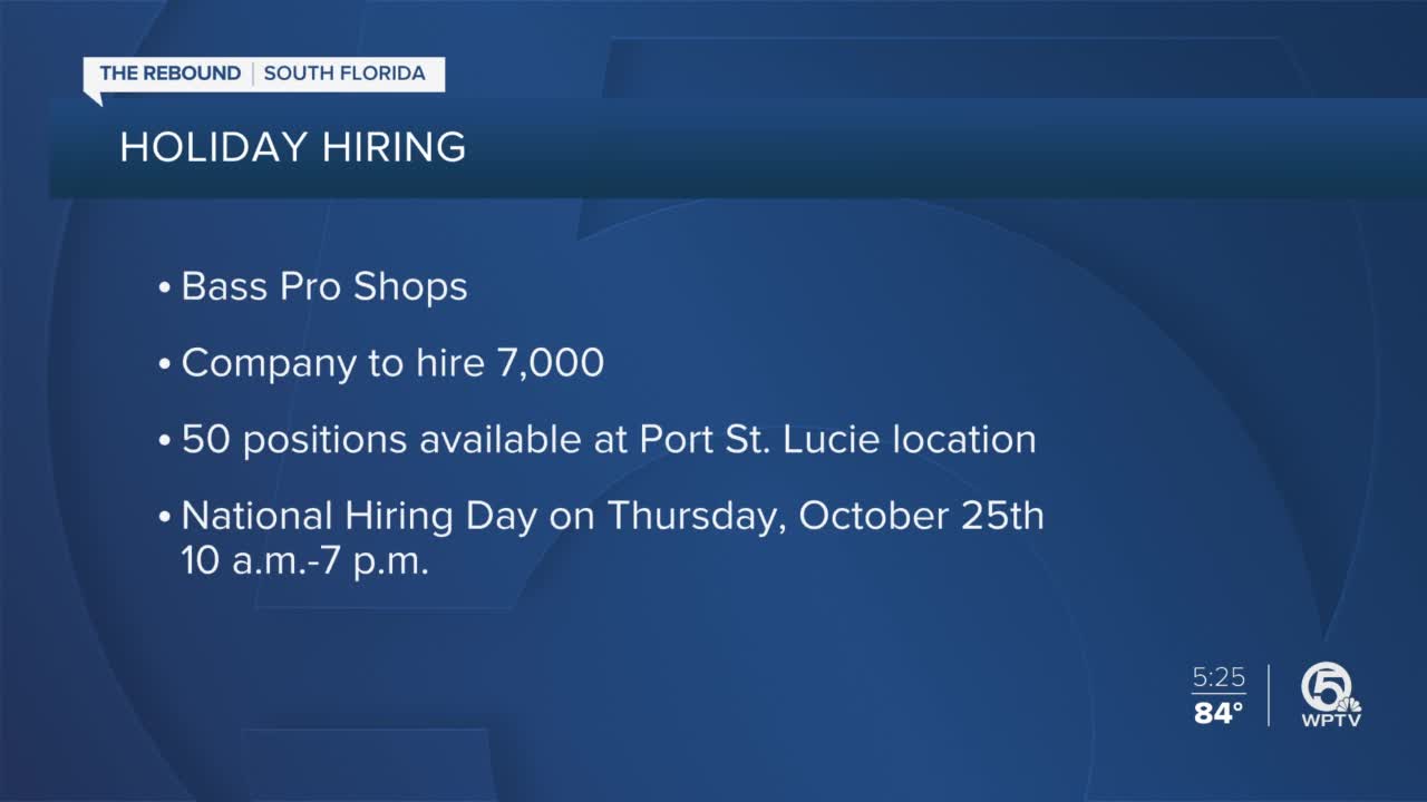 Bass Pro Shops hiring at their Port St. Lucie location