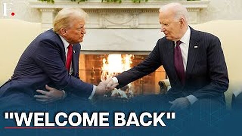 US President Biden Welcomes President-Elect Trump To White House