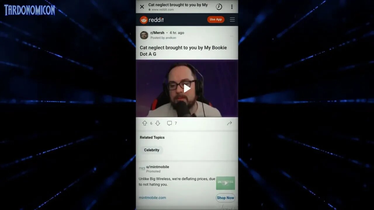 2022 06 28 9 Mersh clearly isn't emotionally mature enough to own a cat