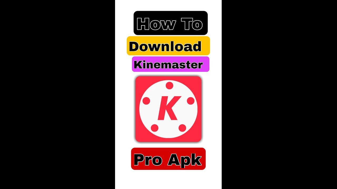 How to Download kinemaster without watermark