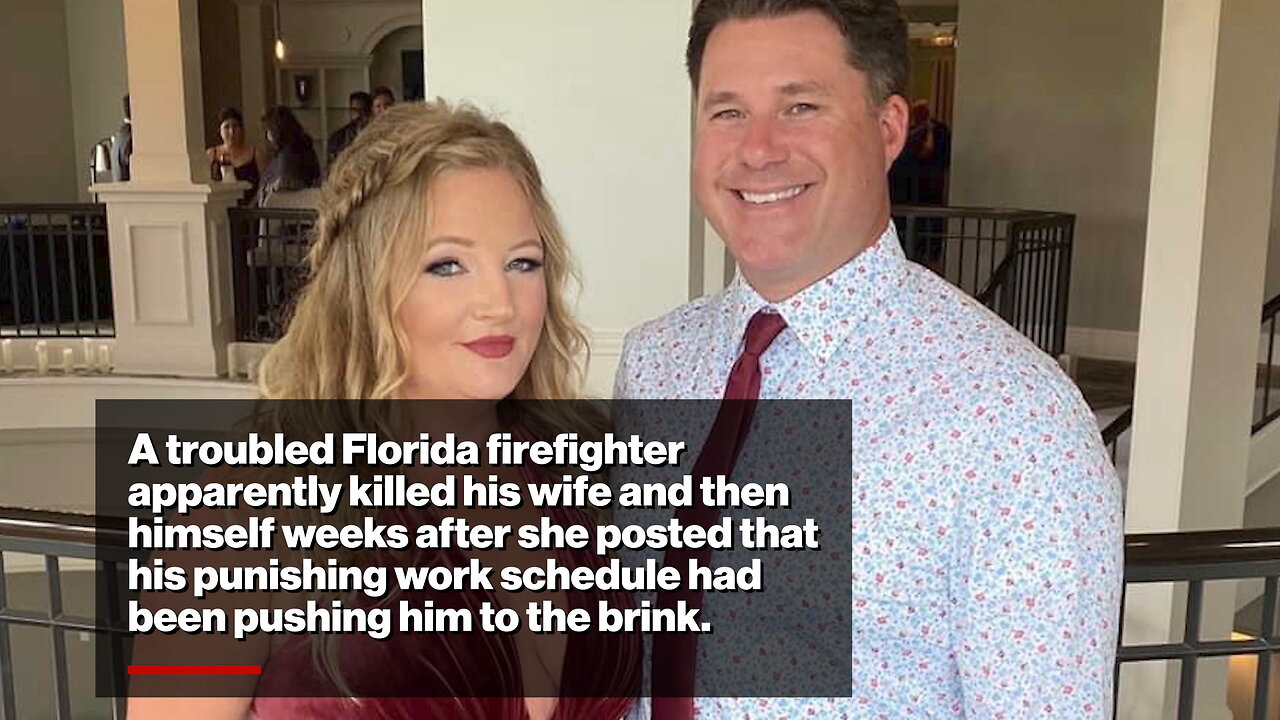 Florida firefighter kills new wife in murder-suicide after ominous Facebook post