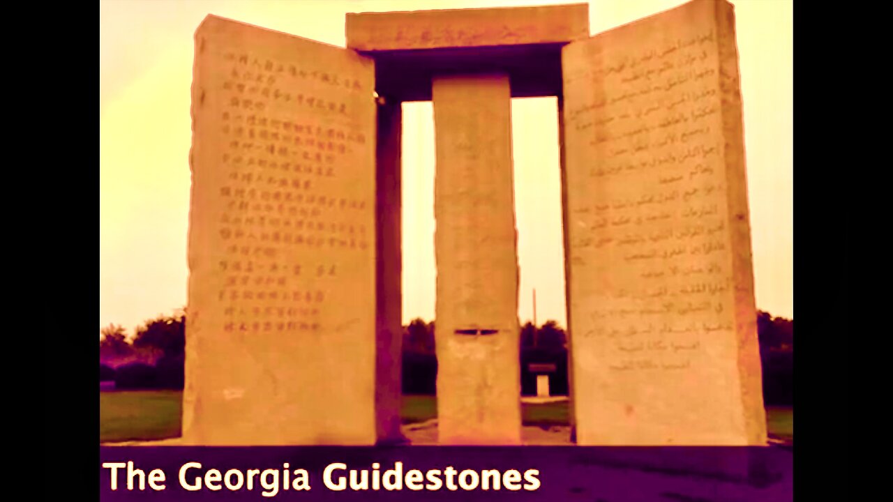 Who Destroyed Georgia GuideStones Recipe For Population Control Depopulation Plan Etched In Granite