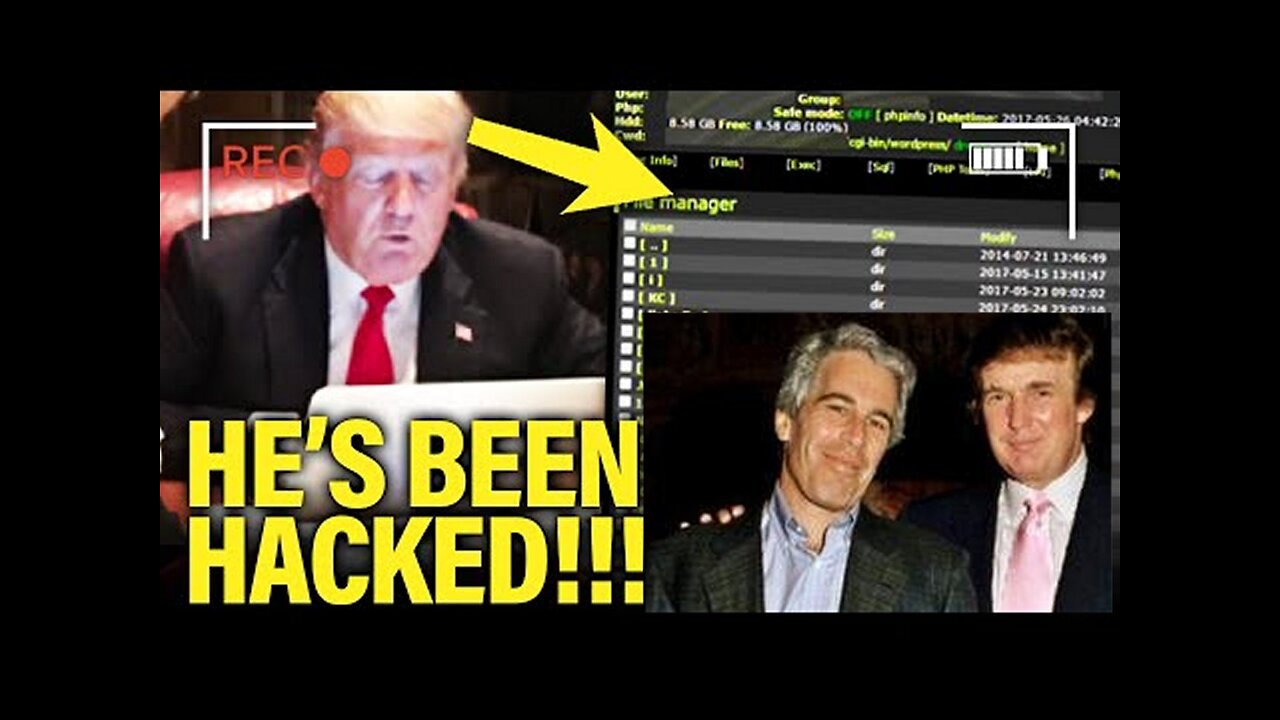 Psyop Pedo Traitor Trump Gets Hacked And Tries To Cover It Up!