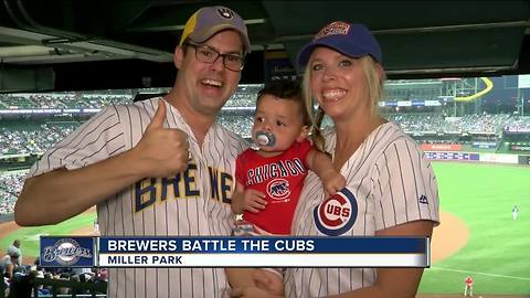 Brewers battle the Cubs for the playoffs