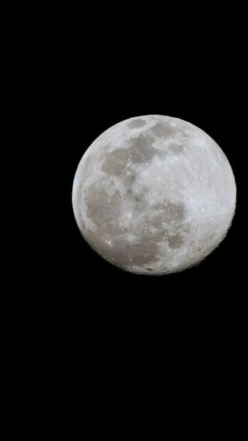 Snow Moon over San Diego