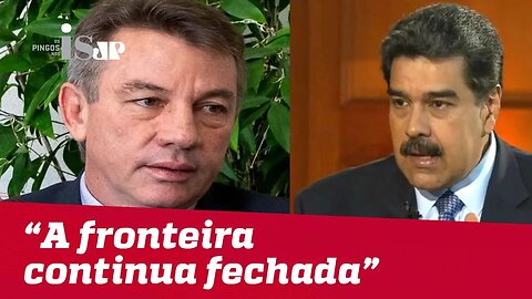 "A situação já está sob controle, mas a fronteira continua fechada", diz governador de Roraima