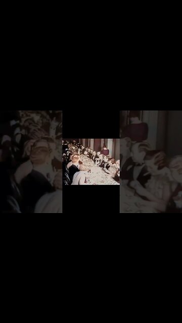 1934 Detroit Benefit Ball | Restored Footage, Colorized, AI Enhanced