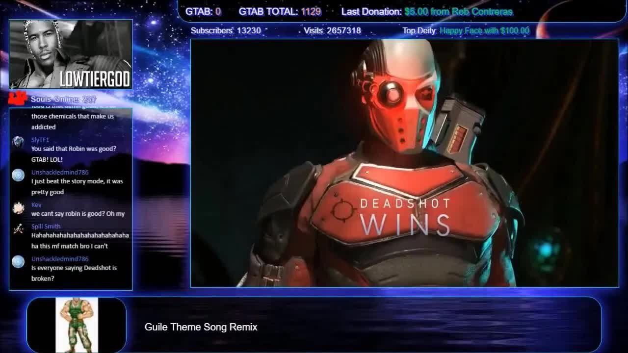 This is how you DON'T play Injustice 2 (LowTierGod Edition) Deadshot spammer [LowTierAllah Reupload]