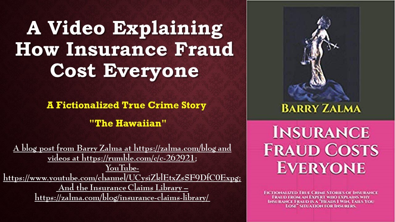 A Video Explaining How insurance Fraud Cost Everyone