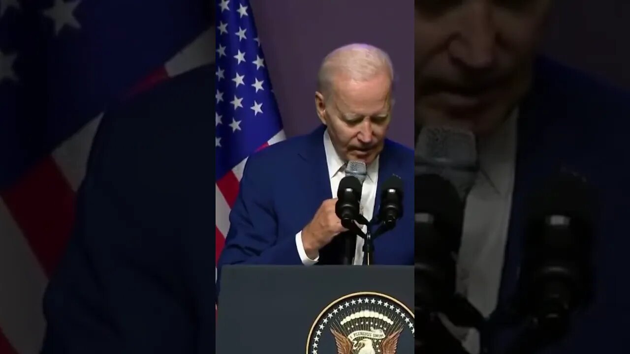 During press conference in Vietnam, Biden tells journalists he just follows orders from his staff.