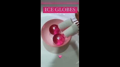 How to use Ice Globes On Face