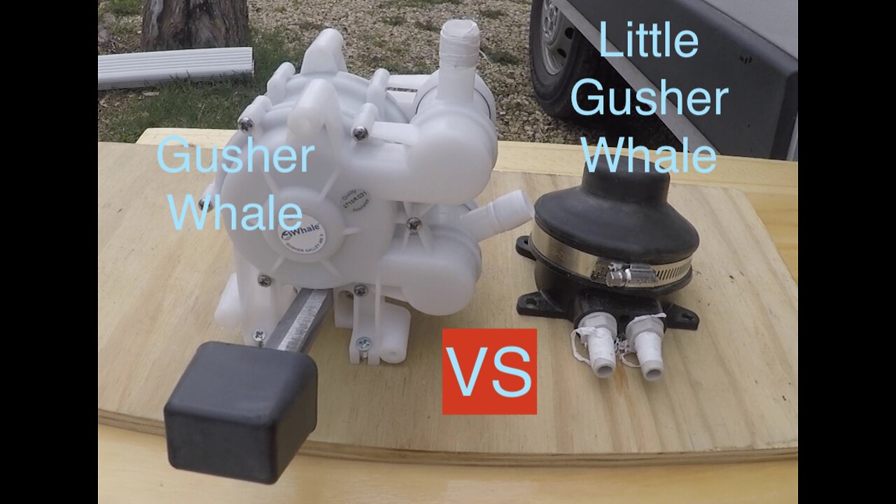 Foot Pump for Vanlife