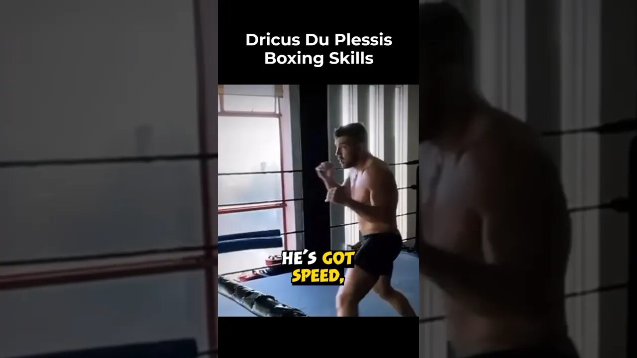 How Good Is Dricus Du Plessis Boxing? #short #shorts #ufc #mma #ufc #fight #boxing #ko