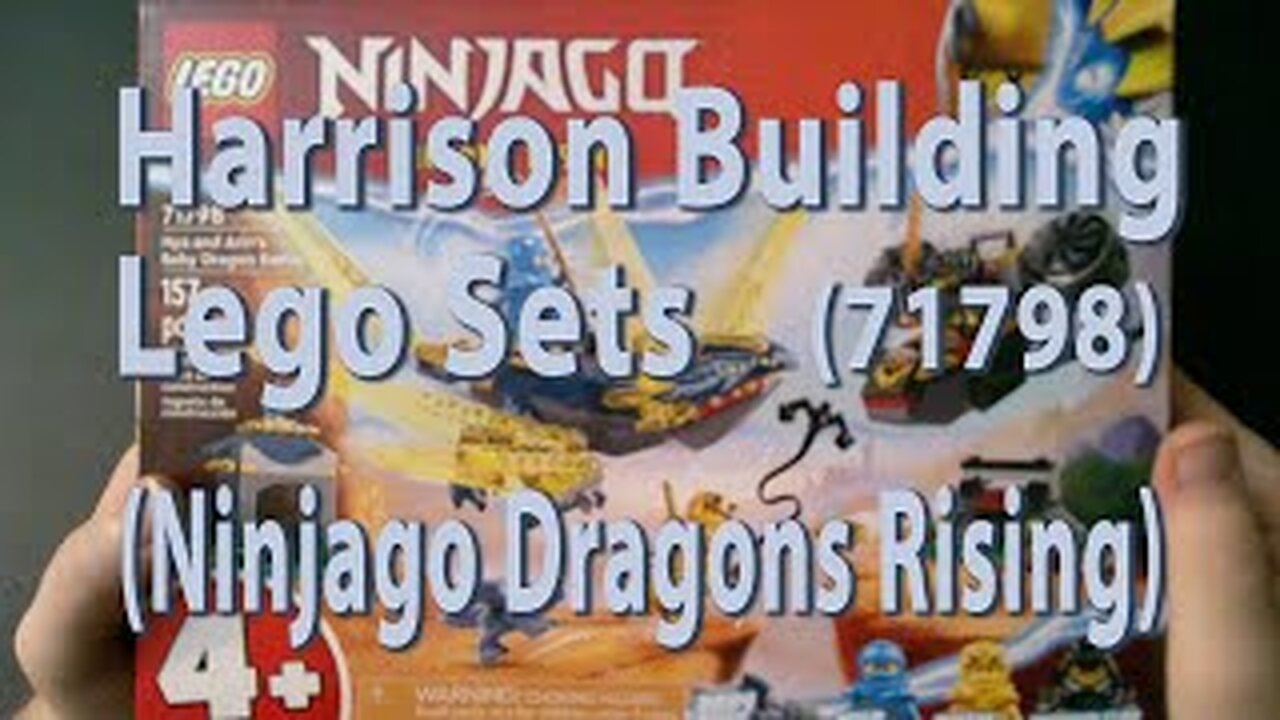 Harrison Building Lego Sets (Ninjago Dragons Rising)