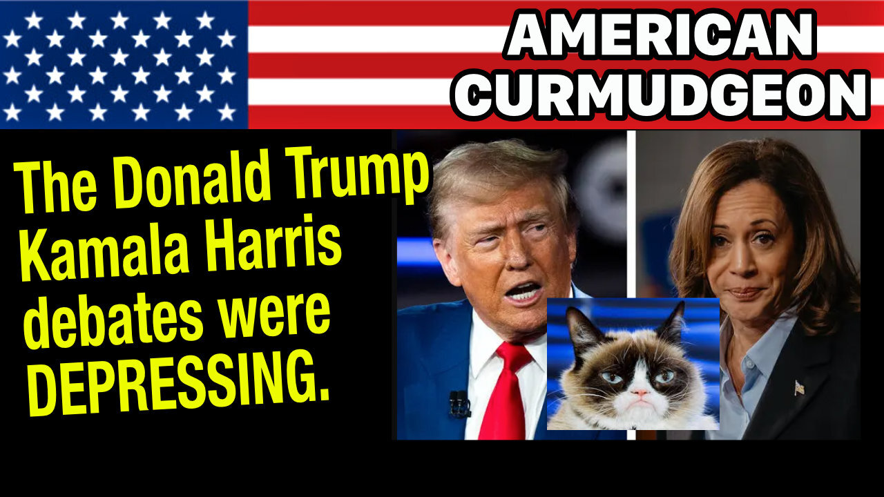 The Donald Trump / Kamala Harris debates were DEPRESSING.