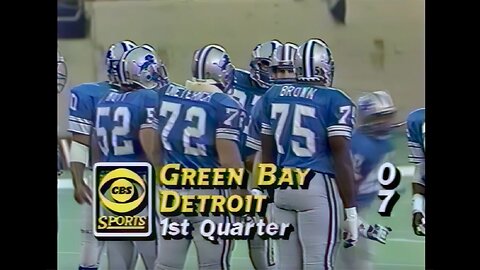1985 Packers at Lions (Part 1 of 2)