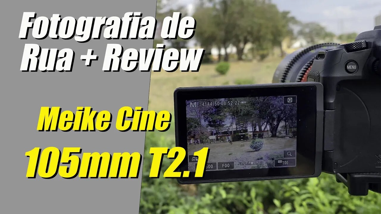 Foto de rua mais review da lente Cine Meike T2.1