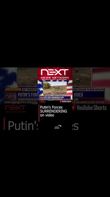 Putin's Forces SURRENDERING on video #shorts