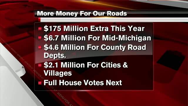 House votes to spend $175M on road repairs, transportation