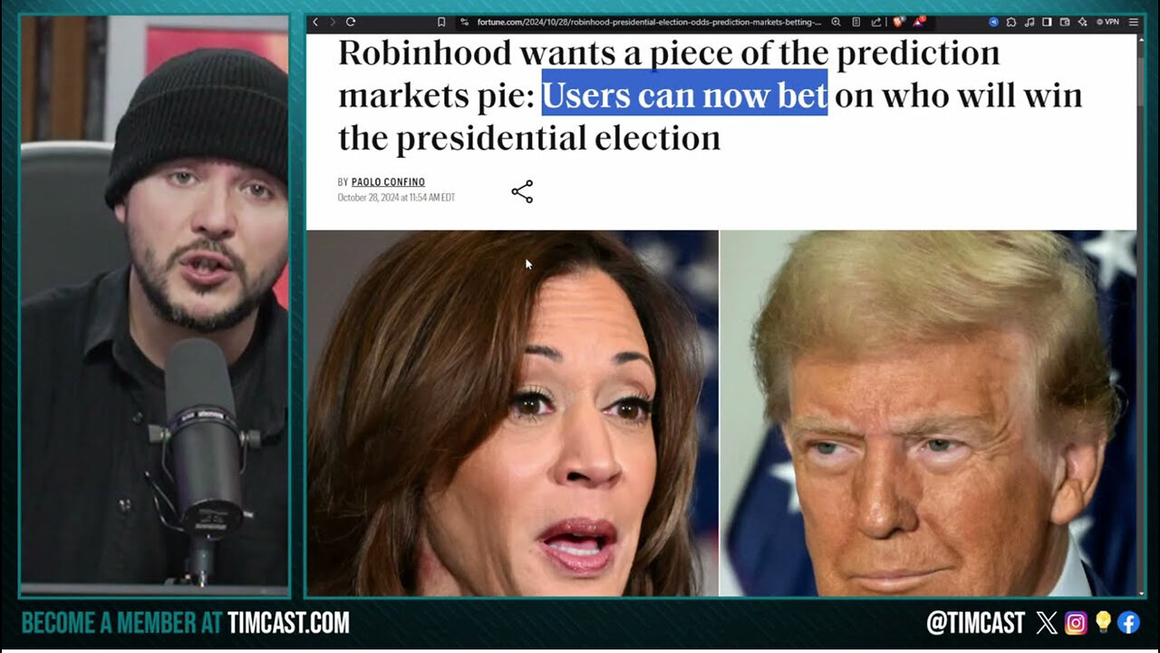 Betting Markets WARN Winner MAY NOT BECOME President, Trump Could WIN But Democrats May REFUSE