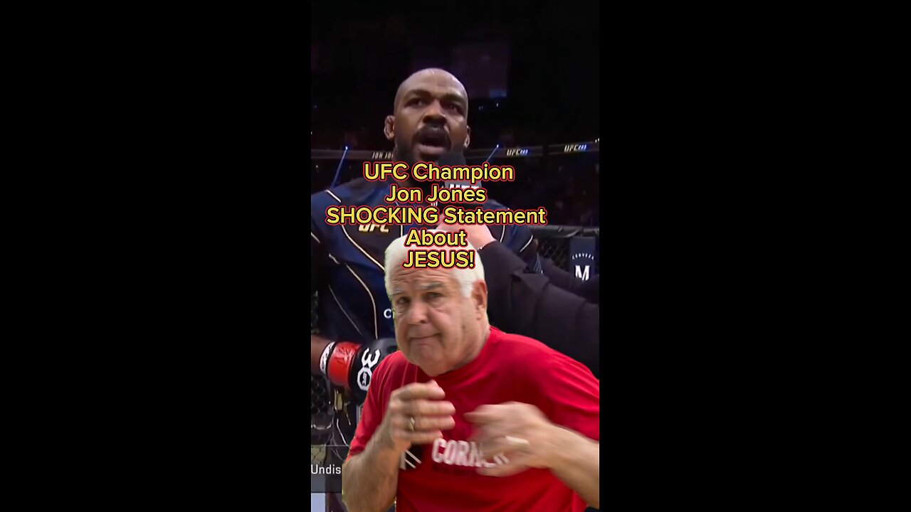 UFC Champ Jon Jones Shocking Statement about Jesus