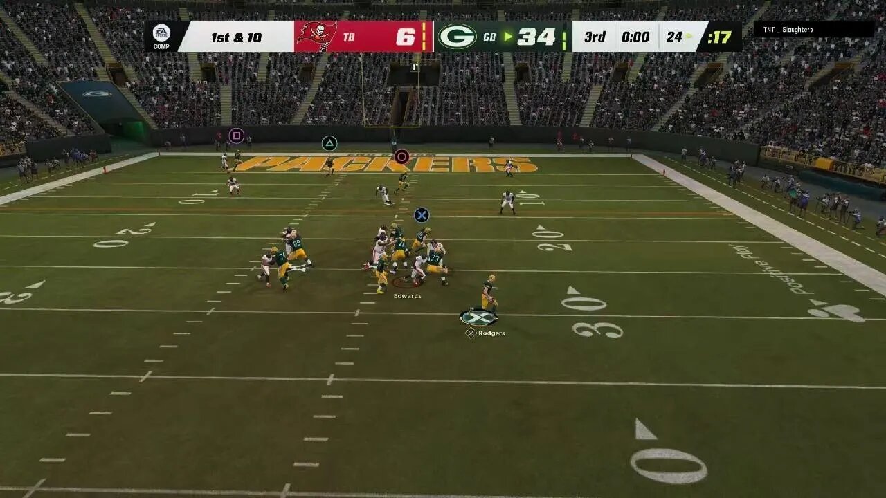 Allen lazar toe tap touchdown