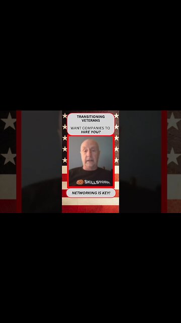 🪖Military VETERANS🇺🇸 transitioning and networking in the civilian world