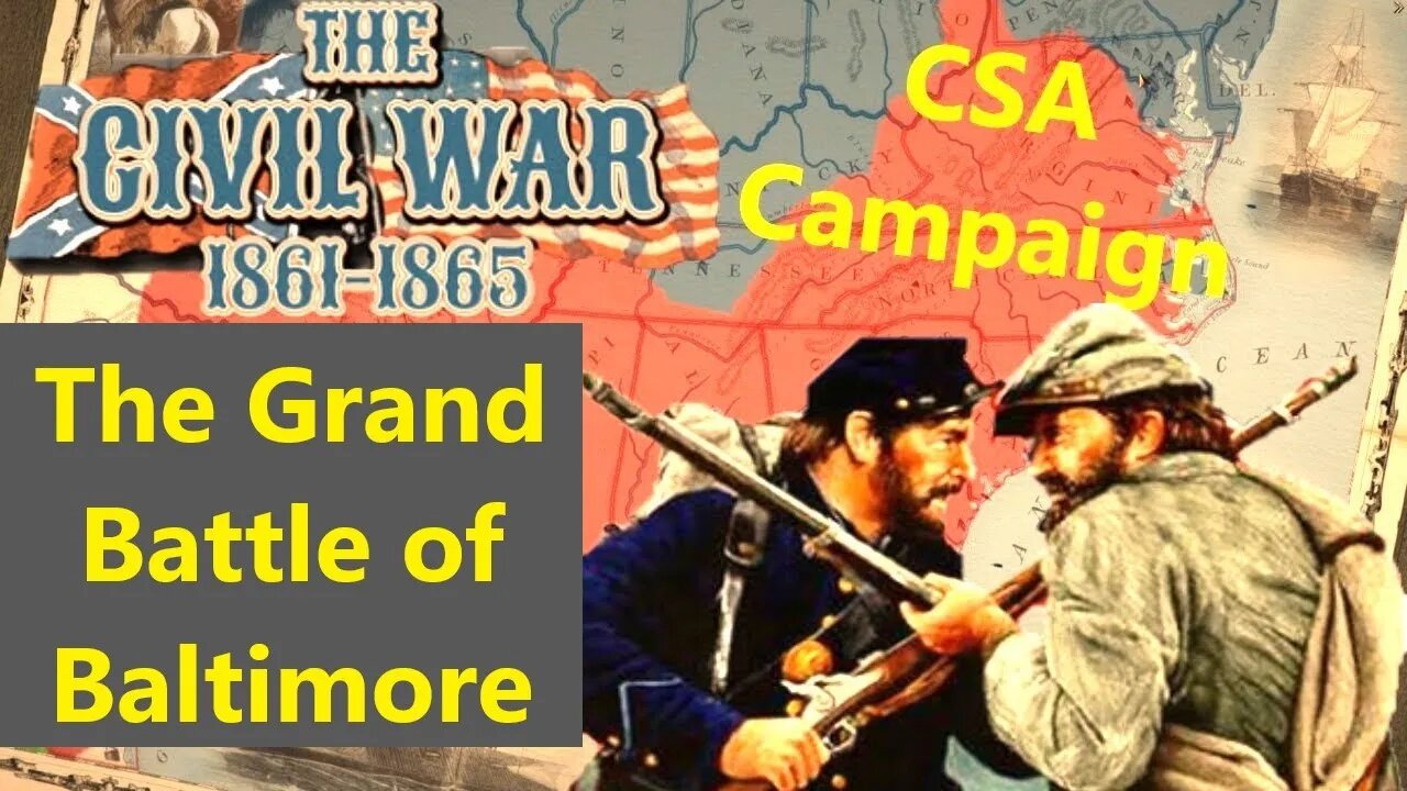 Grand Tactician Confederate Campaign 43 - Spring 1861 Campaign - Very Hard Mode