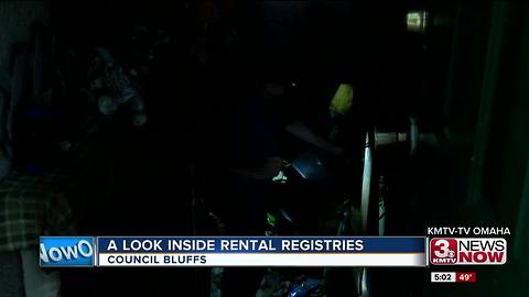 A look inside rental registry in Council Bluffs