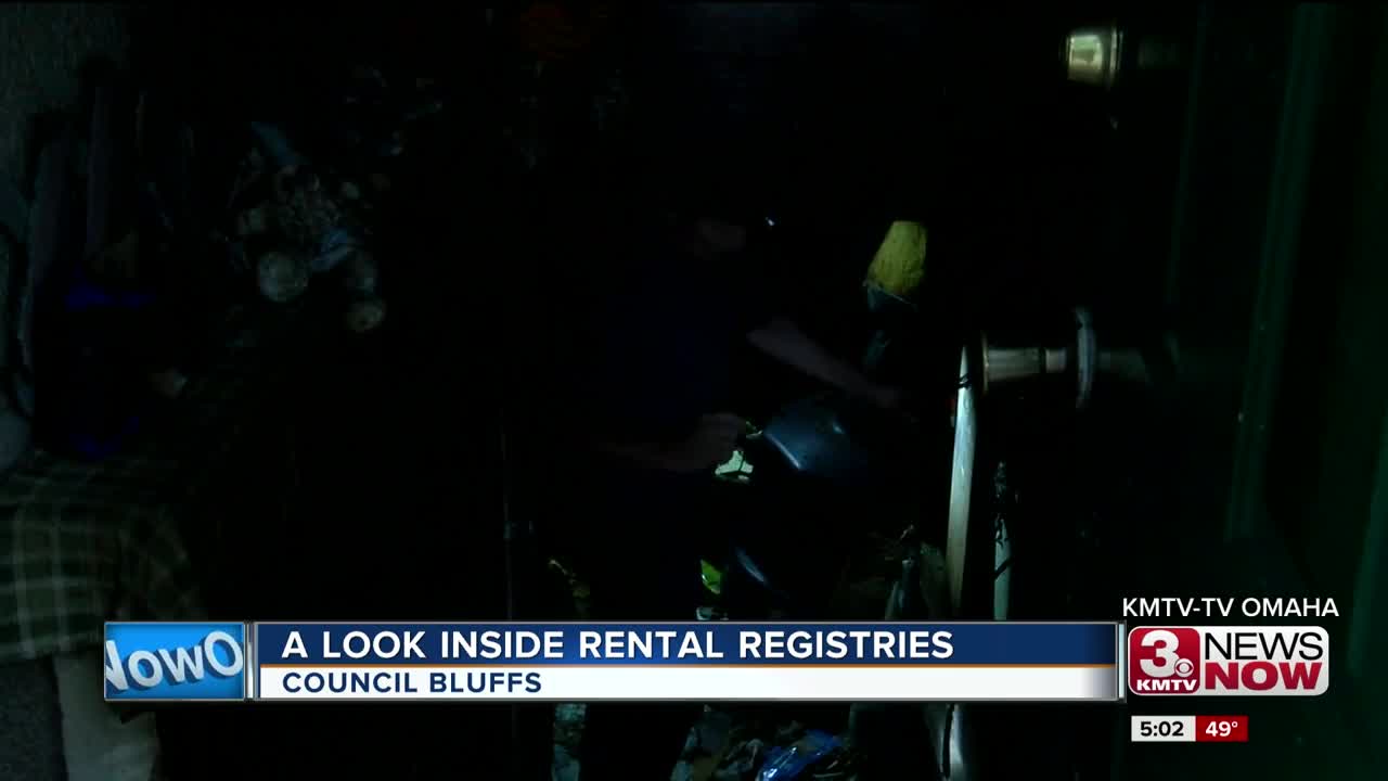 A look inside rental registry in Council Bluffs