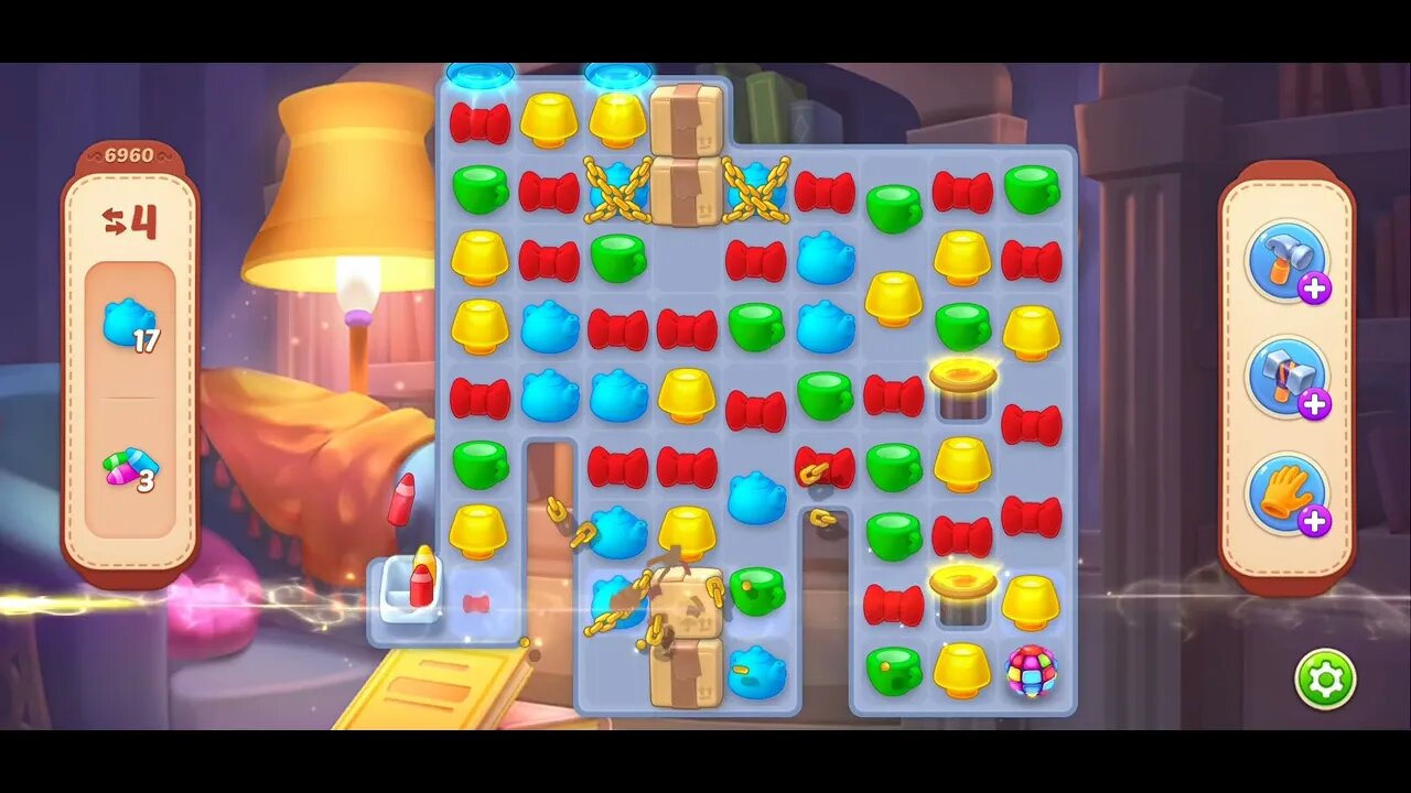 Playrix Homescapes Gameplay Walkthrough Level 6960