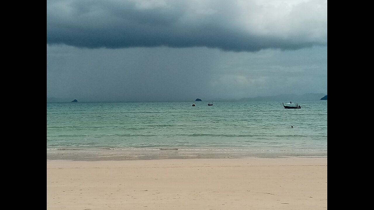 Railay Bay Resort - Beautiful Beach and Andaman Sea 360° (Krabi Thailand) 🌞🌩️🌊🏖️