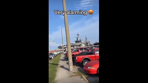 A concerning navy happening.