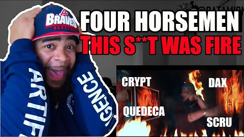 {{ REACTION }} Crypt x Quadeca x Dax x Scru - Four Horsemen (Official Video)